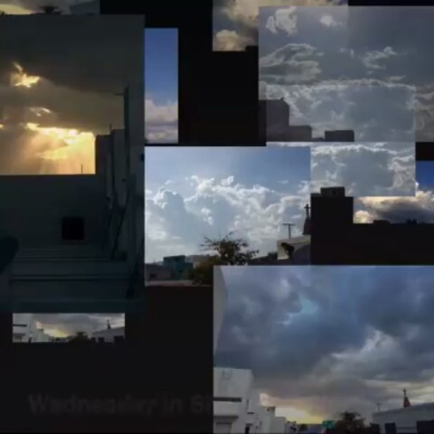 A  small video of all the pics from yesterday's cloud activity @ Palavakkam by Hrishi