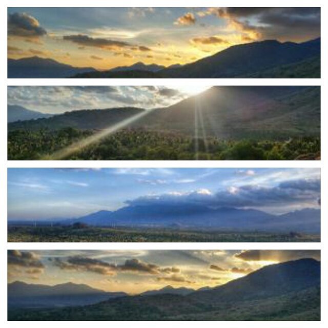 can it get any better than dis...majestic western ghats at sunset taken @ senkottai blissful..blustery (Jon_adam)