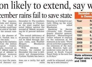 Kea Weather Bloggers Pradeep John, Shiva Kumar &amp; Bhaskaran Shivaraman have been featured in today's Deccan Chronicle article