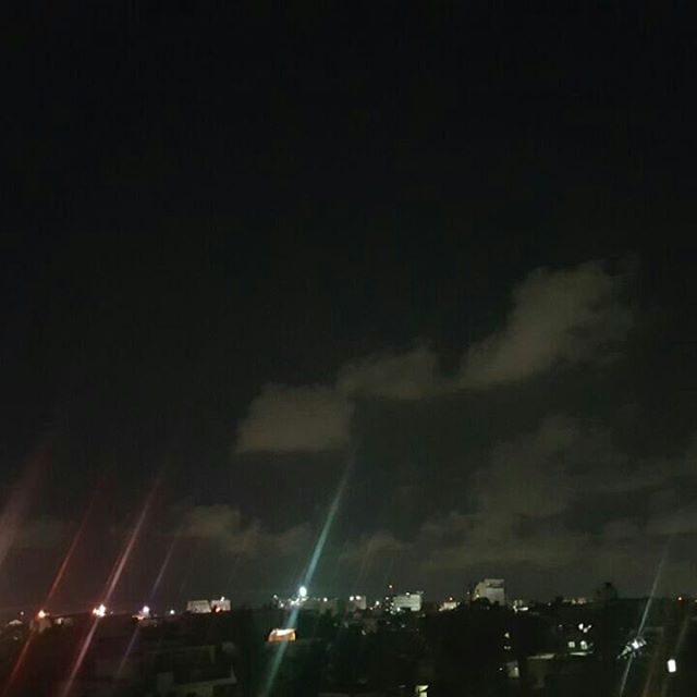 Night sky over Chennai. Pic shot by Raj shekar